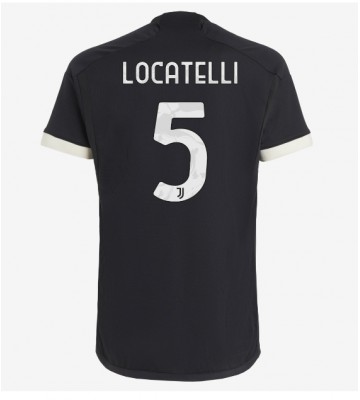 Juventus Manuel Locatelli #5 Tercera Equipación 2023-24 Manga Corta